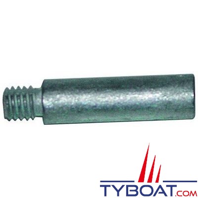 Anode bougie Ø 20x50 pour Yanmar embase SD 20/30/31 - zinc