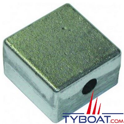 Anode cube pour OMC 50 à 140 cv / V4 et V6 depuis 1982 - aluminium Hydral 2