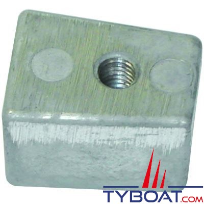 Anode cube pour Yamaha 40/50 cv 4T - aluminium Hydral 2