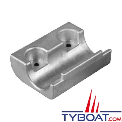 Anode pied pour Yamaha 40/50cv - 2T / 4T - zinc