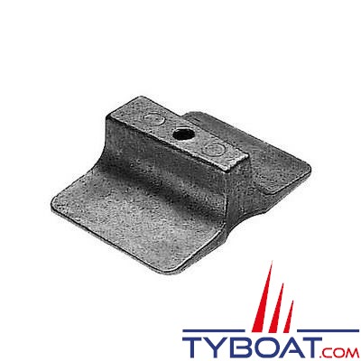 Anode plaque pour Yamaha embase hors-bord 4T 8 à 50cv - zinc