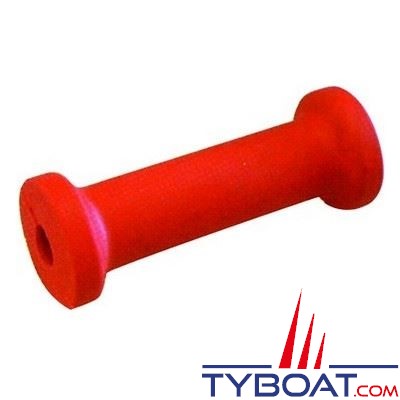 Diabolo  grand modèle 040 rouge L 200 x Ø 75/50 mm - alésage Ø 22mm