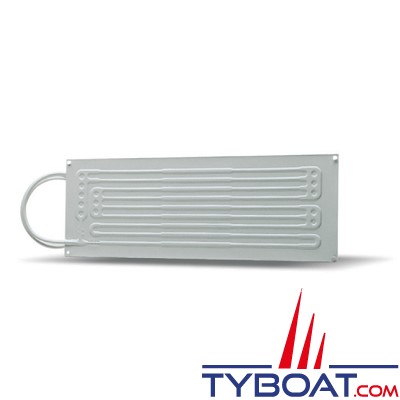 Vitrifrigo - Evaporateur PT3 - Plaque 585 x 210 mm avec raccords rapides - Capacité 80 Litres