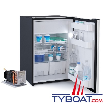 Vitrifrigo - Réfrigérateur SeaClassic C130L - Gris - 130 litres - 12/24 Volts