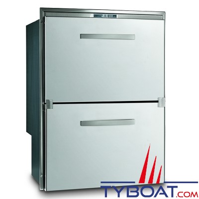 Vitrifrigo - Réfrigérateur SeaDrawer DW 210 - RFX - Double tiroirs - 12/24 Volts