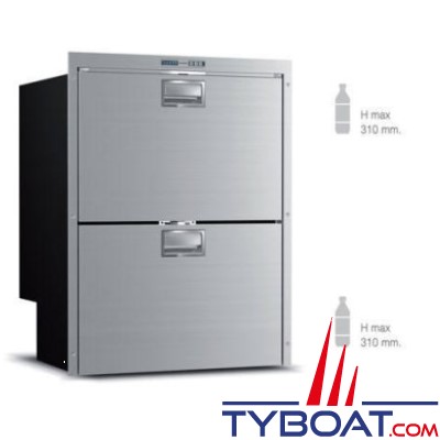 Vitrifrigo - Seadrawer DW 180 DTX IM OCX2 - Congélateur + IM / réfrigérateur - unité interne - 230 V