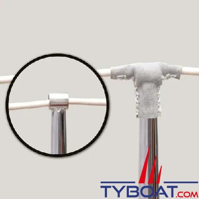 Waterline Design - Protection en cuir pour poteau de chandelier - WLD1155