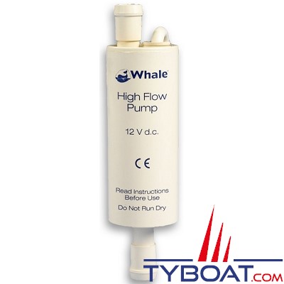 WHALE - Pompe en ligne Booster High Flow 12V - GP1692