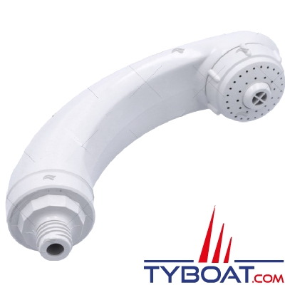 Whale - Robinet à bec blanc pour douche série Elégance - AS5123