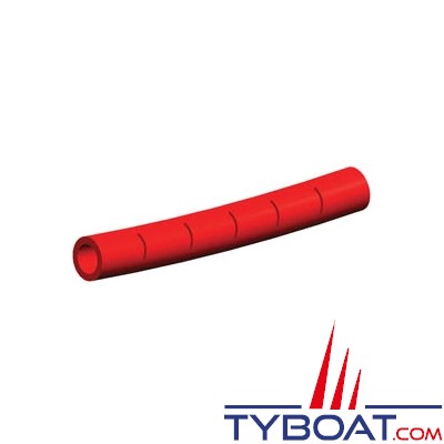 WHALE - Tuyaux semi-rigide 15mm par 10 mètres rouge - WX7154