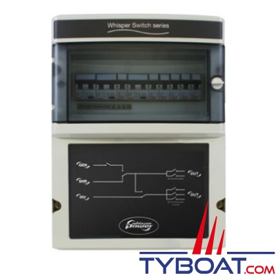 Whisper power - Dsitributeur de puissance WP-AC TransferSystemSwitch - 5, 5 kW / 230 V 1 phase