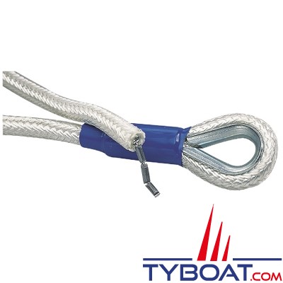 Plastimo - Cordage plombé polyester - Ø 16 mm - Longueur totale 50 m - plombée 20 m