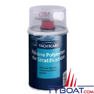 Yachtcare - Résine de stratification avec durcisseur - 1 kg
