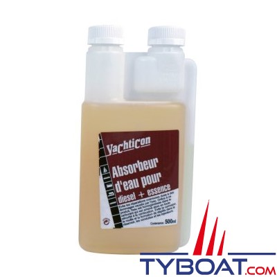 Yachticon - Absorbeur d'eau pour diesel et essence - 500ml