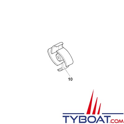 Yanmar - Rouet 975 pour motopompe MD52 - Polyester Black
