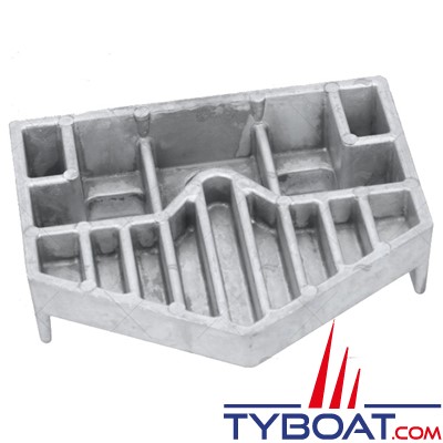 Zineti - Anode bloc pour Yamaha embase V8-V6-L4 - zinc