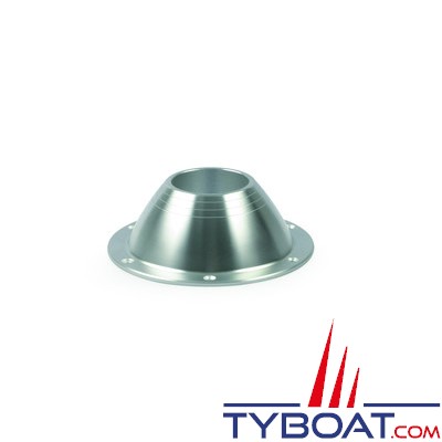 Zwaardvis - Embase alu ø205mm profondeur 185mm pour colonne ø76mm
