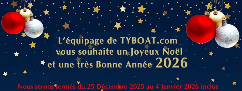 TYBOAT - Noël 2025 et Bonne année 2026