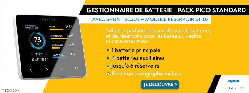 Simarine - Pack gestion batterie PICO Standard - S