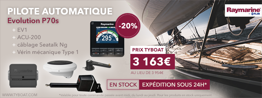 Raymarine - Pilote automatique Evolution P70s + EV
